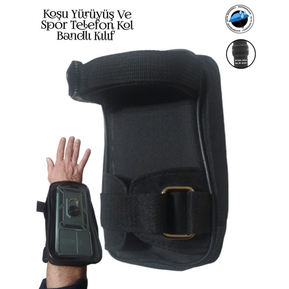 Koşu Yürüyüş Ve Spor Kol Bandı Telefon Cüzdanlı Kılıf - 3