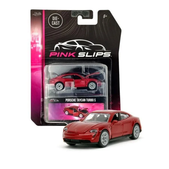 Jada 1:64 Pink Slips Arabalar Porsche Taycan Turbo S - 3