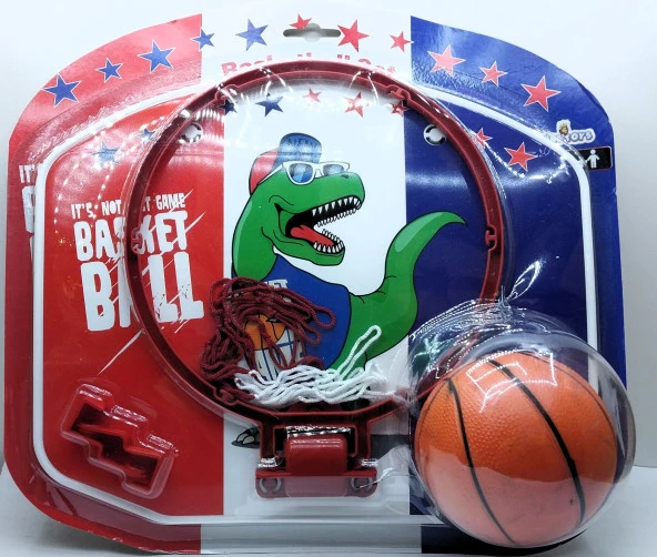 Dino Basketbol Pota ve Top  Oyuncak Seti