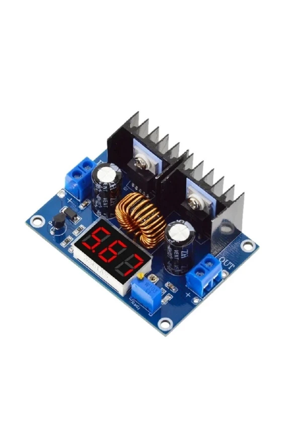 Xl4016 Voltmetreli Ayarlanabilir Güç Kaynağı ( Voltaj Düşürür ) - Resim 2