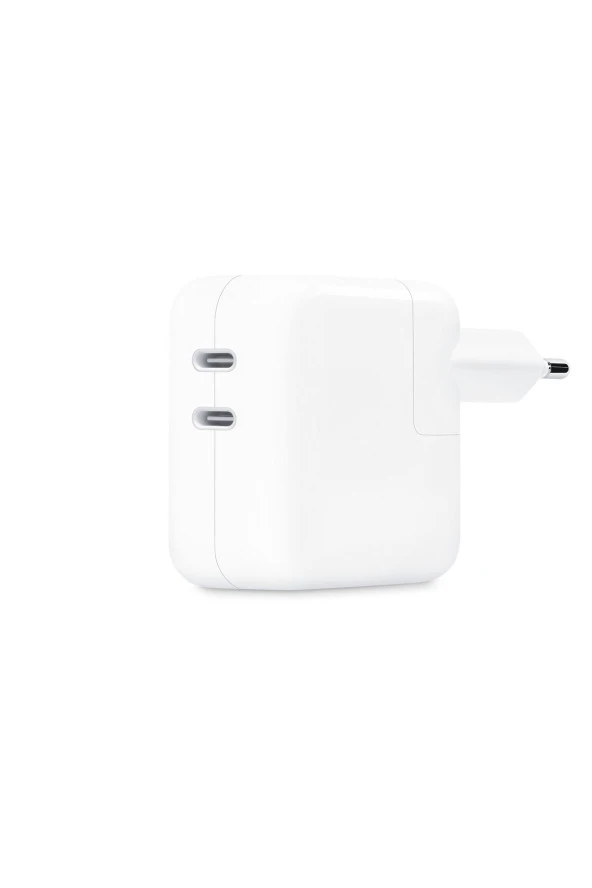 Apple Şarj aleti Adaptör 35W Dual USB-C Port Power Adapter