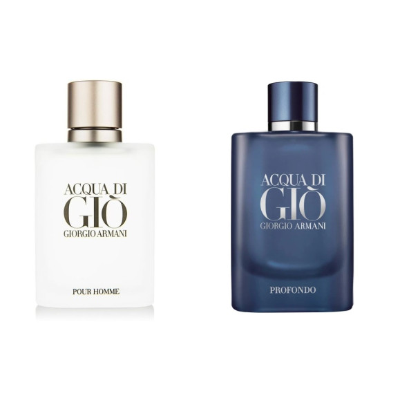 Giorgio Armani Acqua Di Gio Edt 100 Ml+Giorgio Armani Acqua Di Gio Profondo 75 ml Erkek Parfüm Set - 1