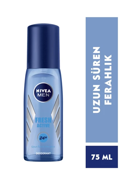 Nivea Fresh Active Pump Erkek Sprey Deodorant 75 Ml