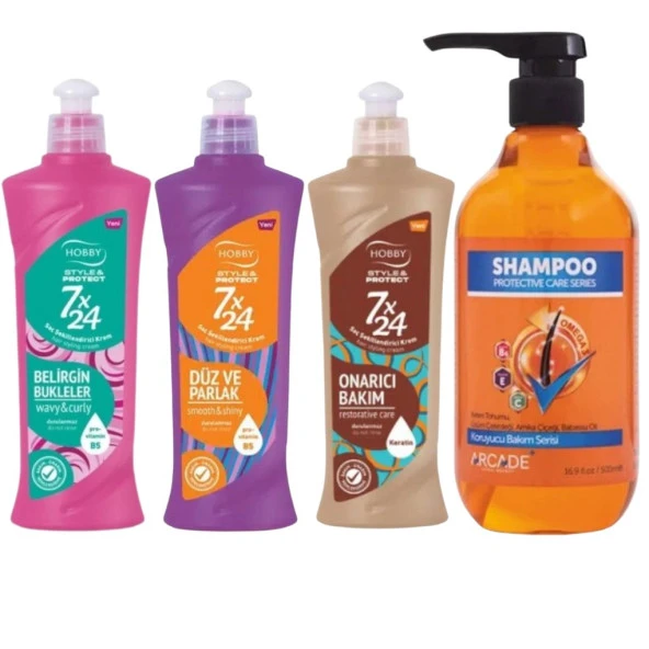 Hobby Style Protect Saç Bakımı 4'lü Set ürün görseli