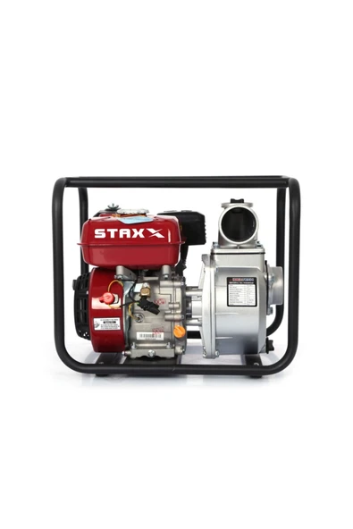 STAXX 4 Zamanlı Benzinli Su Pompası Motopump 3" 6.5 Hp Ultra Power 26mt Dik Basınç 8mt Emiş - 3