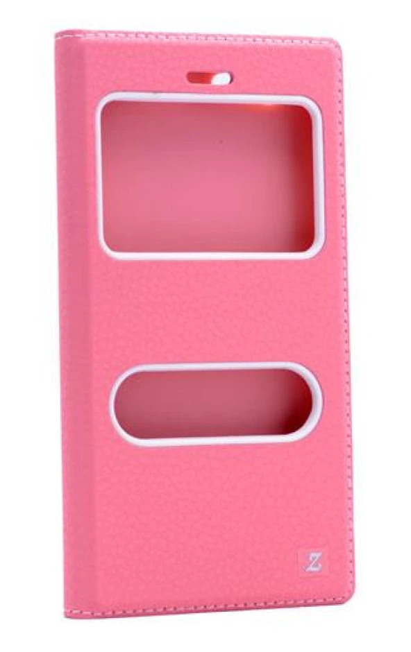 Samsung Galaxy J5 2016 Kılıf Silikon Kapaklı Pencereli - Resim 4