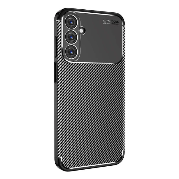 Samsung Galaxy A15 Kılıf Karbon Silikon Case Kapak