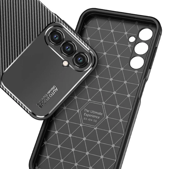 Samsung Galaxy S24 Kılıf Karbon Silikon Case Kapak - Resim 5