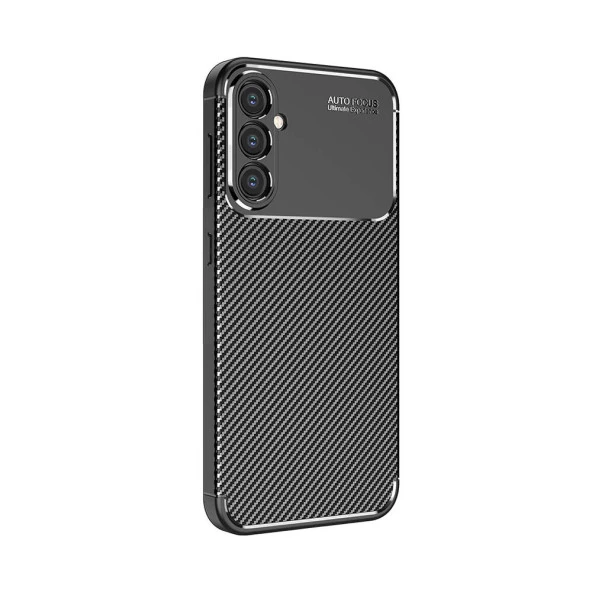 Samsung Galaxy S24 Kılıf Karbon Silikon Case Kapak - Resim 10