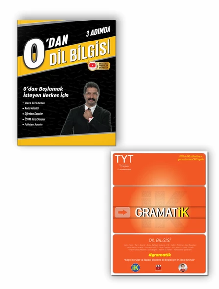 0'dan Dil Bilgisi + TYT GramatİK - Dil Bilgisi Seti - Rehber Matematik ürün görseli 1