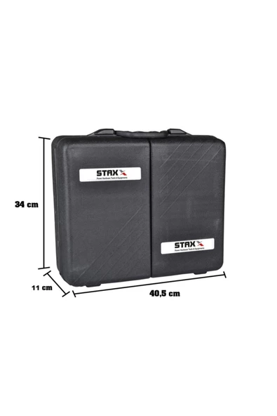 STAXX 405 Parça Devir Ayarlı Gravür Oyma Makinesi Dremel Taşlama Zımpara Kesme Seti Sfc405a 450w - 4