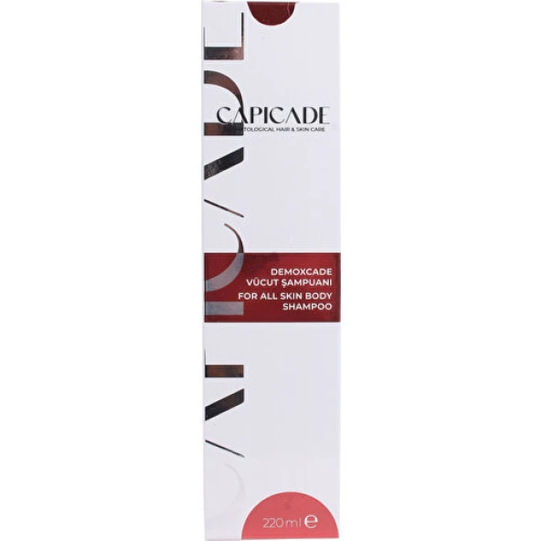 Capıcade Demoxcade Vücut Şampuanı 220ML(YENI Ambalaj)