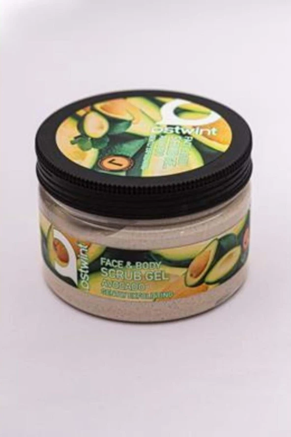 Ostwint Face Body Scrub Gel Avocado 300 ml