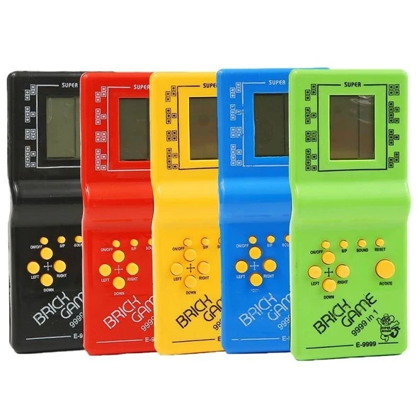 Kutulu Tetris El Atarisi Nostaljik Oyuncak - 2