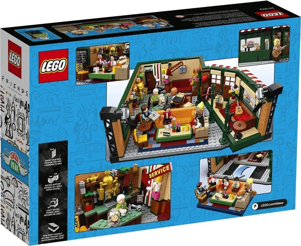 LEGO Ideas 21319 - FRIENDS Central Perk Cafe Set - Resim 2