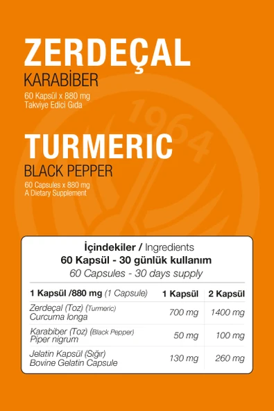 SPN  ZERDECAL KARABIBER 60 KAPSUL X 880 MG - 3