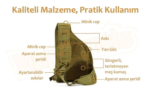 Protector Plus Taktik Çanta (haki) - 2