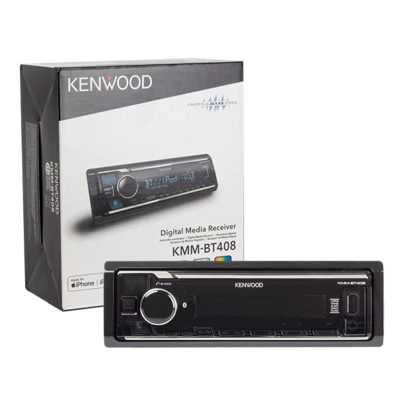 Kenwood Kmm-bt408 Bluetooth Usb 3 Anfi Çıkışlı Oto Teyp - 3