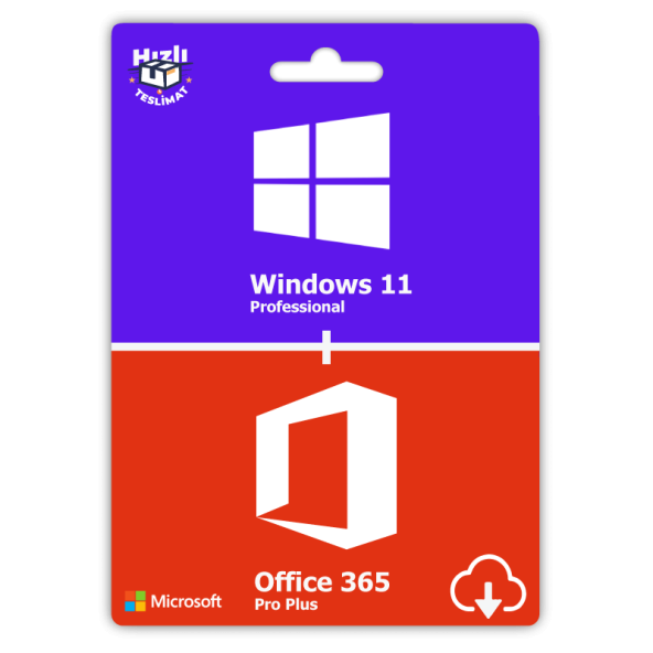 Windows 11/10 Pro Ürün Anahtarı ve Office 365 Pro Plus Dijital Lisans Hesabı