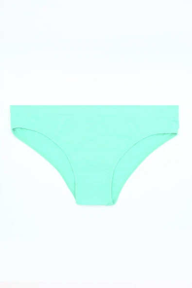 Neon Turkuaz Yeşil Narçiçeği Dikişsiz 3lü Külot - Resim 4