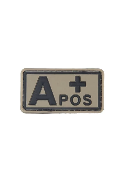 A RH (+) Pozitif Kan Grubu Patch Arma