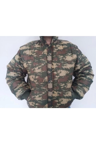 Kamuflaj Soğuk Iklim Mont