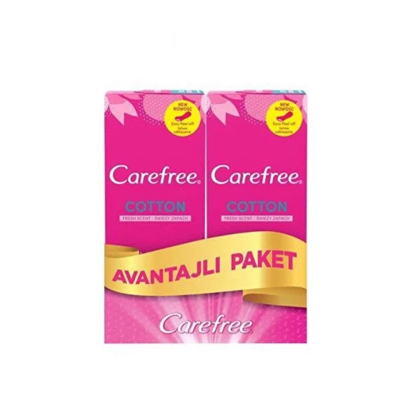 Carefree Cotton Feel Normal 2'li Avantajlı Paket