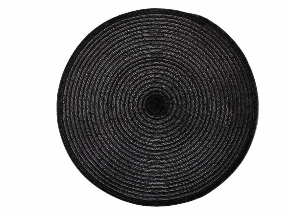 Porland Tessa Siyah 6Lı Amerikan Servis 38cm - 2