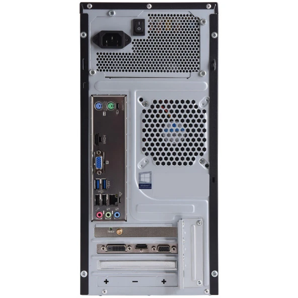 Casper Nirvana N2H.1240-BV00X-00A Intel Core i5-12400 16GB RAM 500GB NVME SSD Freedos Masaüstü Bilgisayar - 5