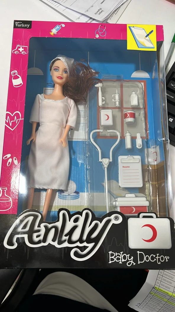Oydaş Oyuncak 2282 Anlily Kutuda Doktor Bebek Oyuncak - 2