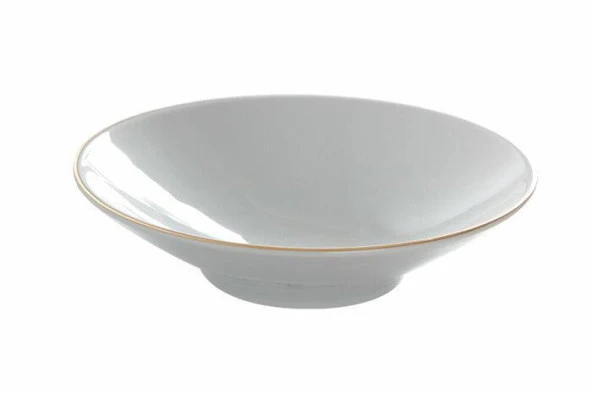 Porland Altın Yaldız 6Lı Çukur Tabak 20cm