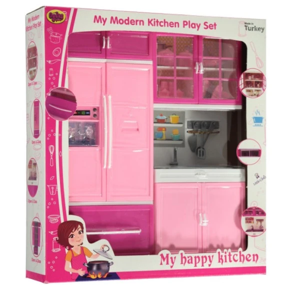 Oydaş Oyuncak 2308 Kutuda 2'li Dolap Lavabo Seti Oyuncak - 2