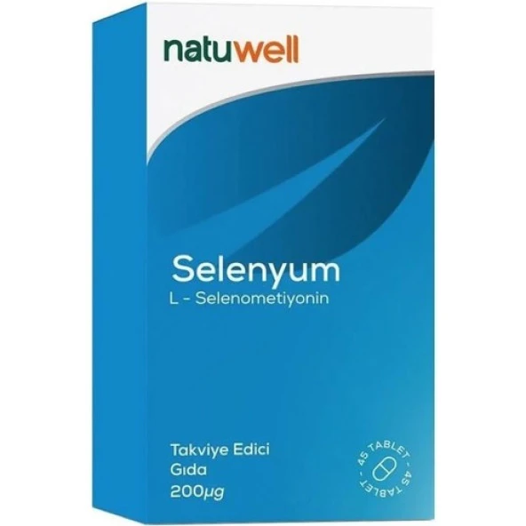 Natuwell Selenyum 200 Mg 45 Tablet