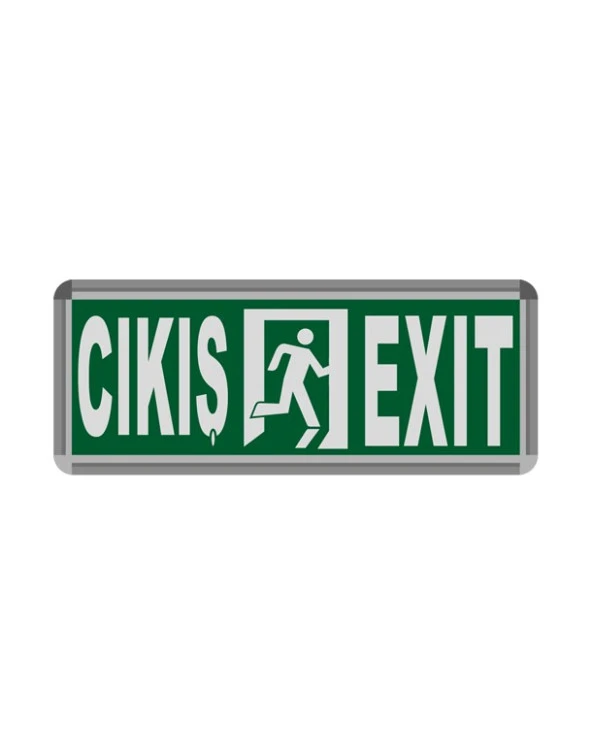 Helios Opto 3w Çıkış-Exit Led Armatür (Exit) HS 4602