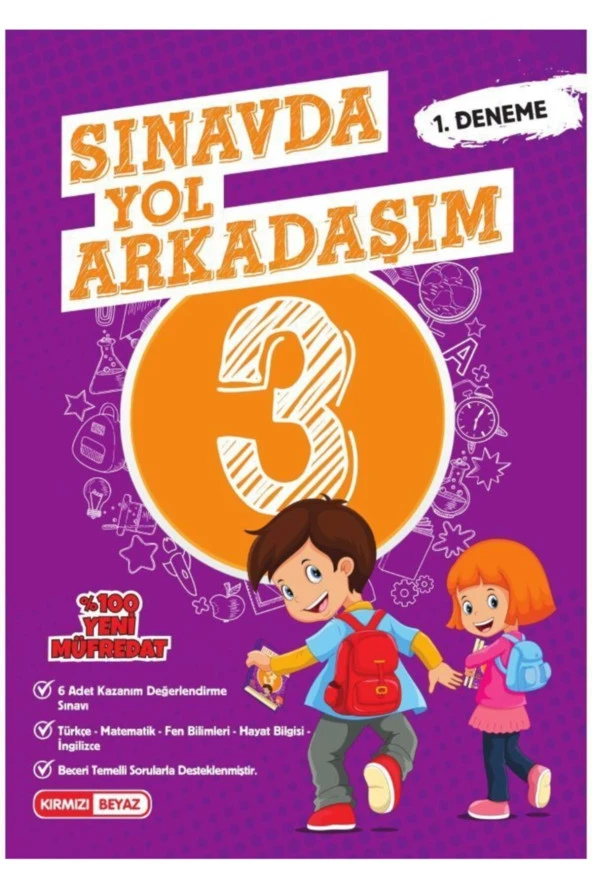 Kırmızı Beyaz 3. Sınıf Sınavda Yol Arkadaşım