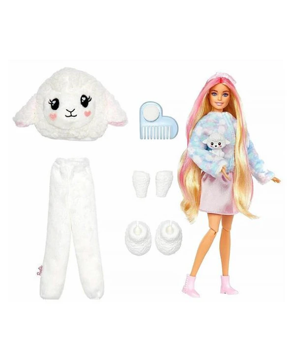 Barbie Cutie Reveal Bebekler Sevimli Kostümler Serisi HKR03 - 2