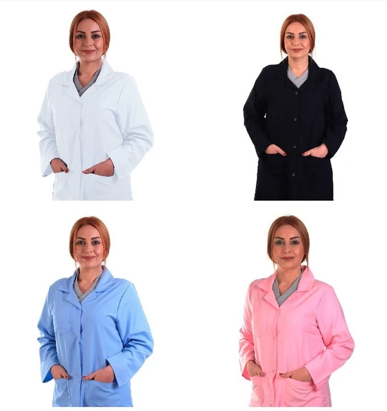 Bayan Alpaka Önlük - Doktor , Hemşire , Eczacı Önlüğü - ESER İŞ GÜVENLİĞİ