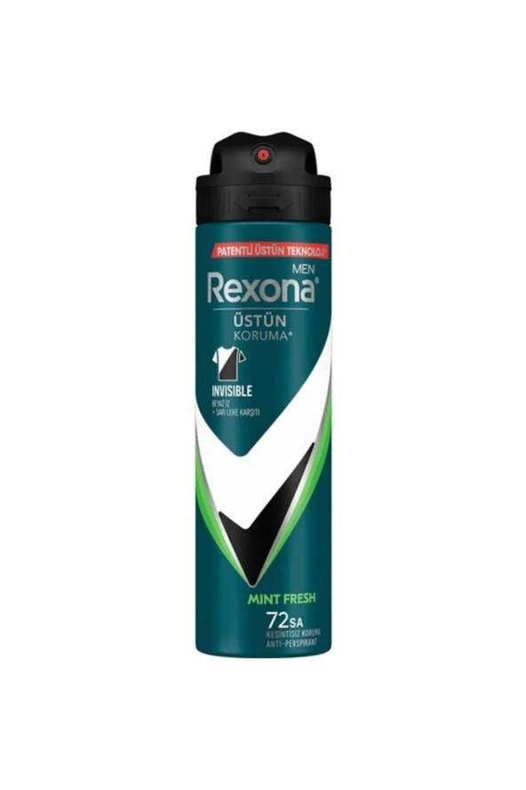 Rexona Men Erkek Sprey Deodorant Mint Fresh