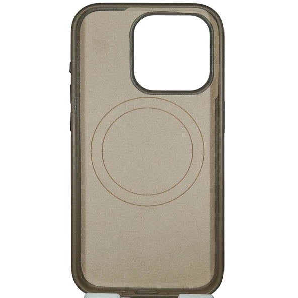 İphone 15 Pro Max Premium Deri İçi Kadife Animasyonlu MagSafe Uyumlu Telefon Kılıfı - Resim 8