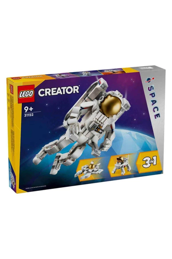 LEGO 31152 Creator Uzay Astronotu 9 Yaş ve Üzeri Çocuklar için Köpek ve Jet Model - Resim 3