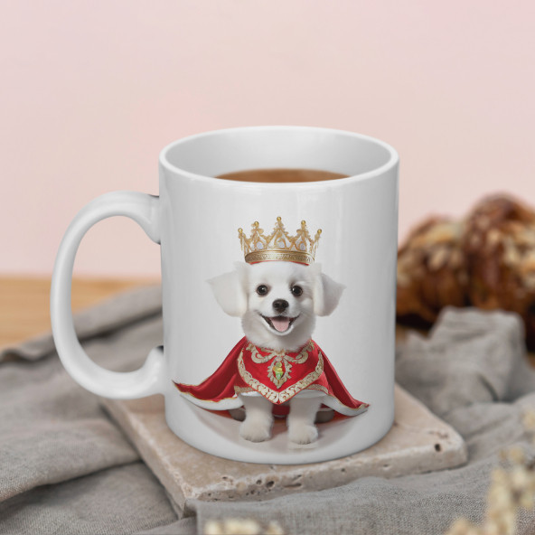 Köpekli Kupa- Kraliyet Köpeği Tasarımı - 3