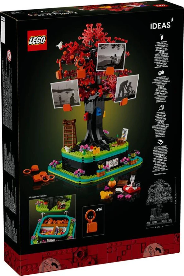 LEGO Ideas 21346 Family Tree - Resim 2