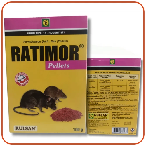 Ratimor Pellets Fare Zehiri  | 100 Gram - Resim 3