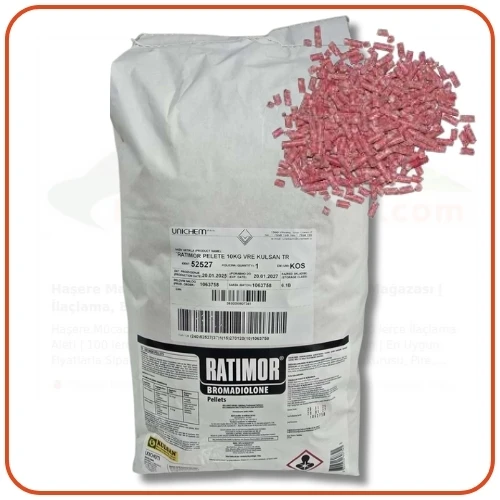 Ratimor Pellets Fare Zehiri | 10 Kg - Resim 3