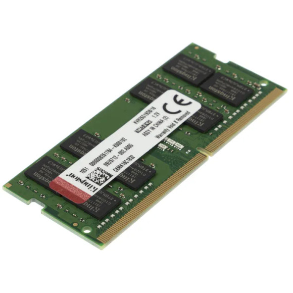 Kingston 16GB 2666 MHz CL19 SODIMM DDR4 Ram KVR26S19D8/16 NOTEBOOK RAM BELLEK - 1
