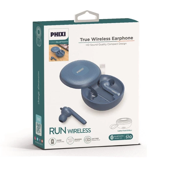 Phixi Force S10 TWS Kablosuz Bluetooth Kulaklık - 4