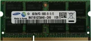 Samsung 8GB DDR3-1333 M471B1G73AH0-CH9 SODIMM PC3-10600 Notebook Ram Bellek