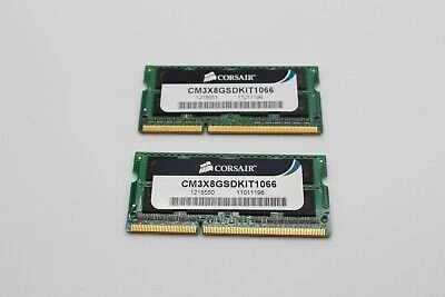 Corsair Value Select CM3X8GSDKIT1066 8 GB (2x4) DDR3 1066 MHz CL7 Notebook Ram - 1