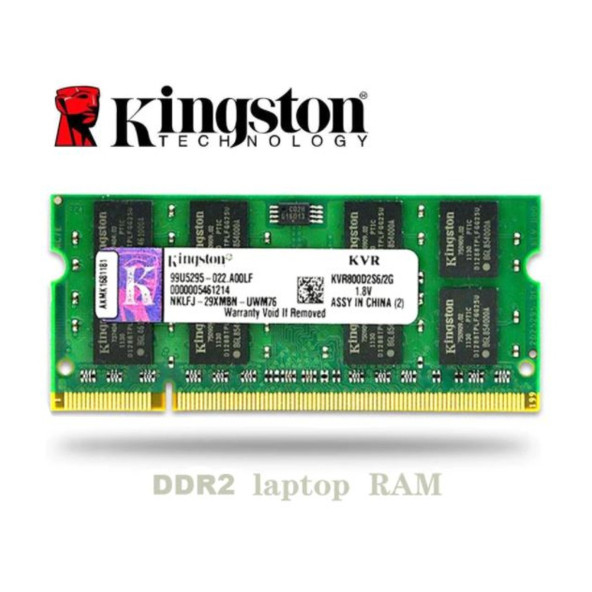 Kingston KVR800D2S6/2G 2 GB DDR2 SODIMM 800 MHz Notebook Bellek - 1