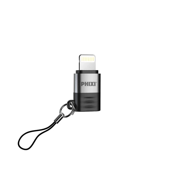 Phixi Basic CA130 USB-A to Lightning USB Destekli Çevirici